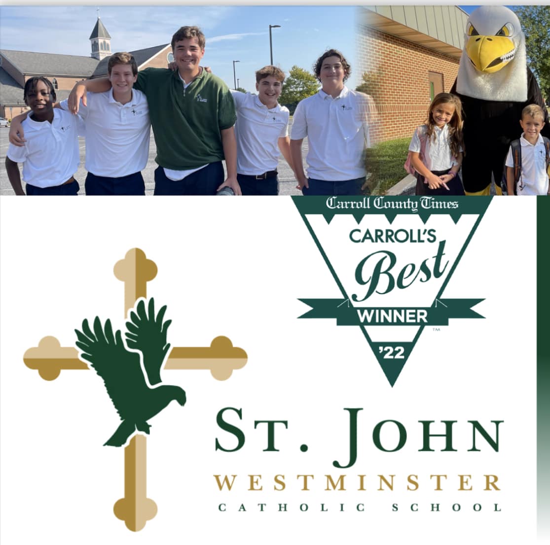 St. John Named Best Private School in Carroll County