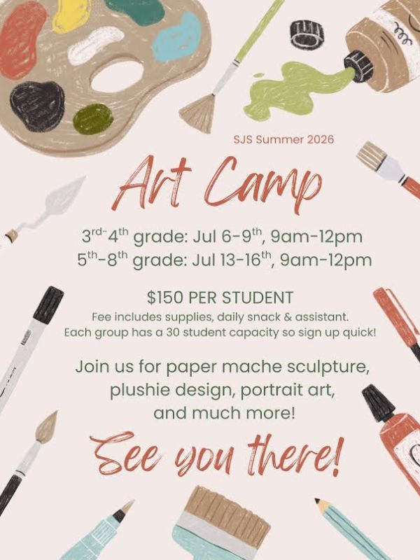 Art Camp Summer 2026